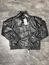 Zara Faux Leather Jacket XS