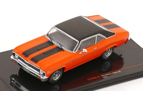 Chevrolet nova orange black - ss, orange/black
