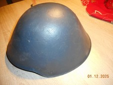 DDR NVA Stahlhelm mit Tarnnetz Original Armee Militaria top neuwertig