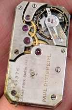 UHRWERK UHREN WATCH PAUL