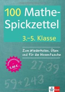 100 mathe spickzettel - 100, mathe-spickzettel