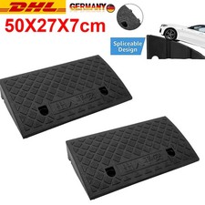 2er Bordsteinrampe Gummi Auto