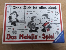 Spiel Malefiz, Ravensburger Verlag, Ohne Dich Ist Alles Doof, Sheepworld