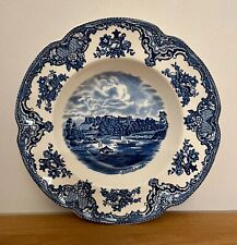 Johnson Bros Old England Britain Castles blau tiefer Teller  Suppenteller TOP !