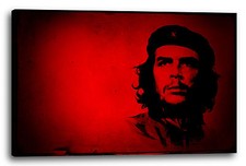 Lein-Wand-Bild: Che Guevara