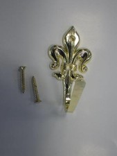 Zierhaken, Raffhaken Metall