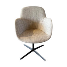 Walter Knoll Armlehnstuhl Sheru 1437 C Sitz Stoff Togba Sahara Beige 