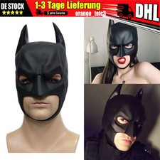 Halloween Cosplay Batman Maske Vollkopf Superheld Maskerade Maske Latex NEU DHL
