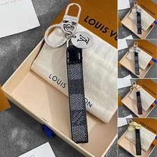 Neue Keyring Classic Monogramm Schlüsselanhänger Vater Männer Geschenk Hot