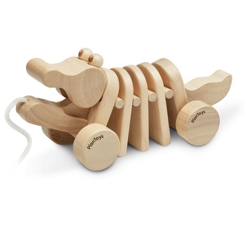Plantoys krokodil natur - krokodil, „natur“
