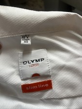 Smokinghemd von Olymp, 40, Slim Line, mit Manschetten