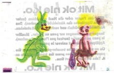 Kaugummibilder- Walt Disney - Tattoo 21