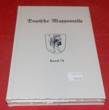 Deutsche Wappenrolle Band 74