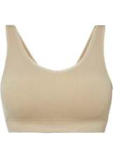 Feel Comfort Seamless Bralette Gr. XL Hellsand Damen-Unterwasche BH Bra Neu*