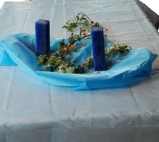 Organza Tischdecke 1,50 x 3,00