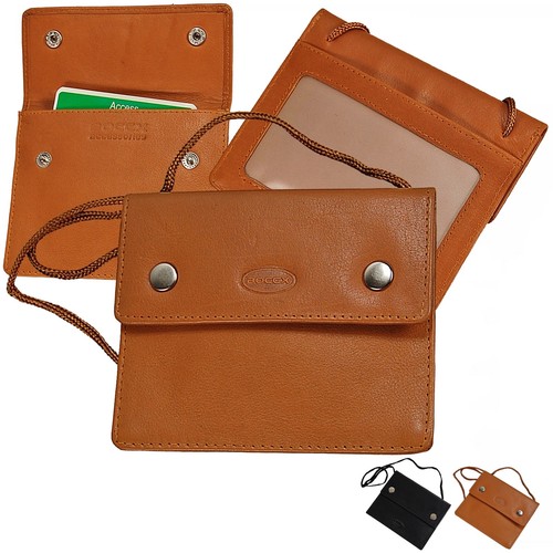 Boccx brustbeutel leder rfid - brustbeutel,