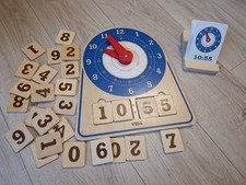 Lernspiel , Die Uhr - Stunden & Minuten begreifen , 5-9 Jahre , vollständig 