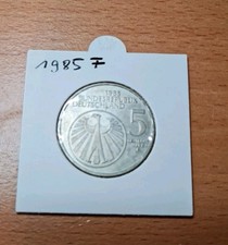 5 DM BRD 1985 F Europäisches