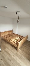 Natur-Holzbett Gestell 