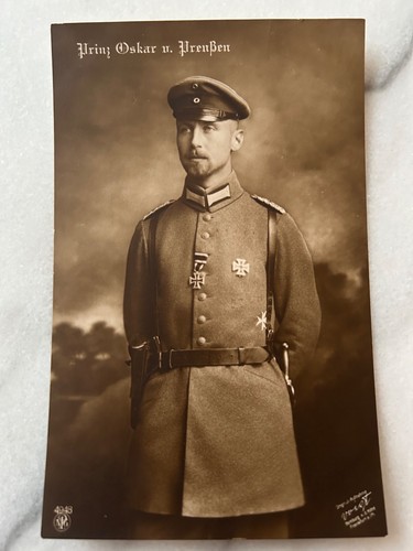 Ansichtskarte prinz oskar von - ansichtskarte,