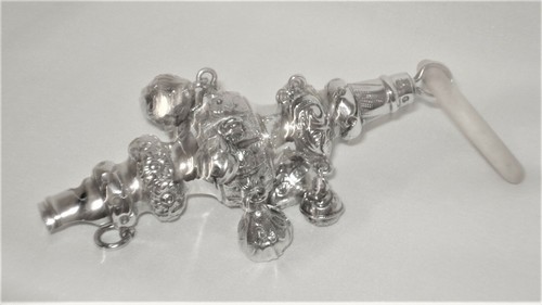 Baby rassel sterlingsilber - baby-rassel,,