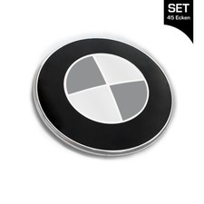 Mausgrau Emblem Aufkleber