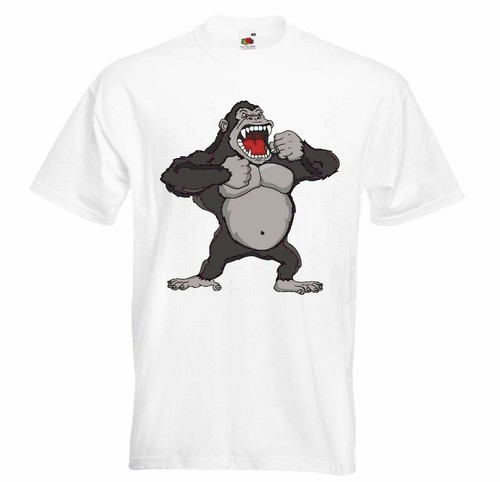 Shirt gorilla beim trommeln - gorilla,