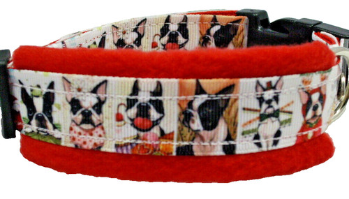 Hundehalsband boston terrier - hundehalsband, boston-terrier