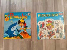 2x Pinocchio Schallplatten -