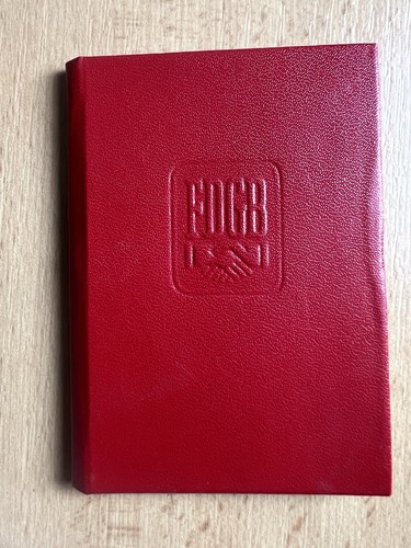 Ddr fdgb ausweis mitgliedsbuch - ddr,