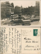 Tiergarten-Berlin Potsdamer Platz Berliner Verkehr - Fotokarte 1928