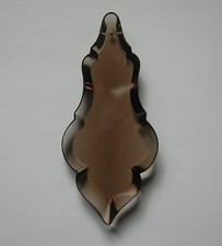 1 Kristall Behang Pendel smoke