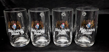 4x König Ludwig Bier Glas Krug 0,3l Dunkel Sahm Seidel Henkel Gläser G 564