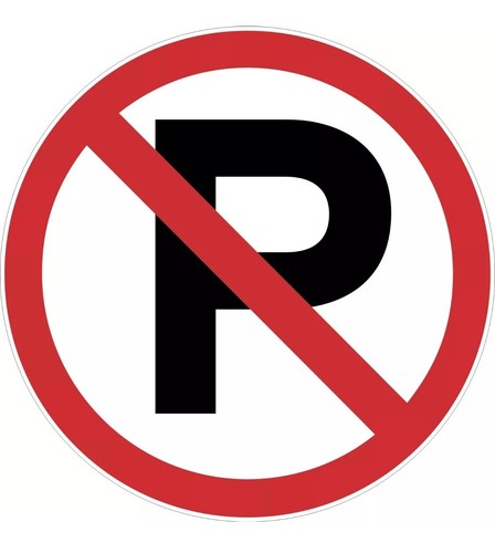 Aufkleber parken verboten - parken,