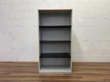 Steelcase Aktenregal 4 Ordnerhöhen 80cm Buche grau