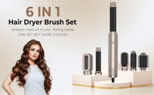 Multi-Haarstyler Föhn Luftstyler Haartrockner 6 In 1 Automatischer Lockenstab DE