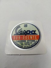 Aufkleber Vespa Händlerschild für's Beinschild Sub Agente