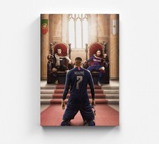 Messi Ronaldo Mbappe Leinwand