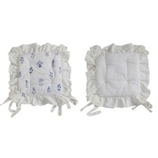 Rüschen-Stuhlkissen mit