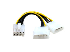 15 cm PC Grafikkarten-Stromkabel/Stromadapter, PCI-E zu PCI Express 8-Pin 2x5.25