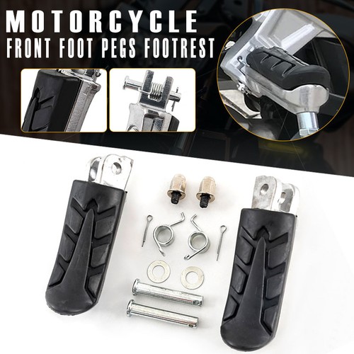 Paar motorrad fußstützen - motorrad,