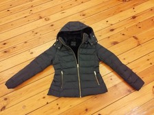 Zara Basic Outerwear Daunen Stepp Jacke Navyblau Gr. M Neu