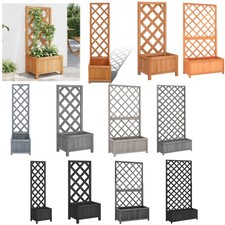 Pflanzkübel mit Spalier