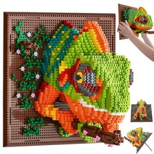 Chamäleon Tier Baustein Set