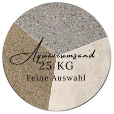 Aquariumsand Aquariensand 25 kg in 3 Naturfarben bis 2mm gewaschen + hocherhitzt