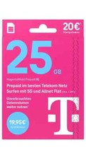 Telekom MagentaMobil Prepaid XL mit 20€ Startguthaben
