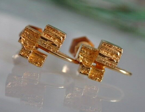 Lapponia ohrringe 750er - ohrringe, gold