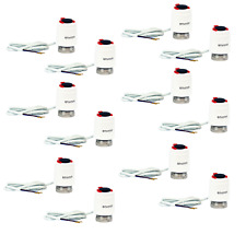 12x Ventilantrieb Stellantrieb 230V stromlos geschlossen M30x1,5 Fußbodenheizung