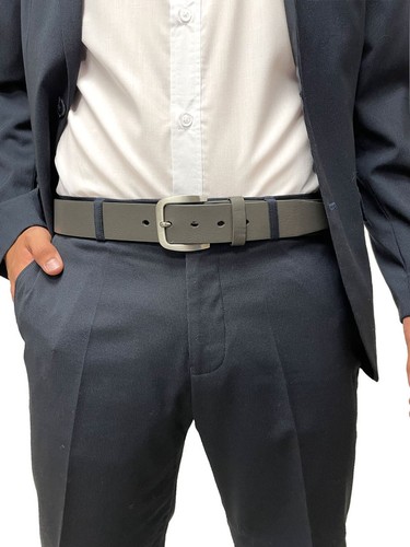 Herren anzuggürtel grau - herren,