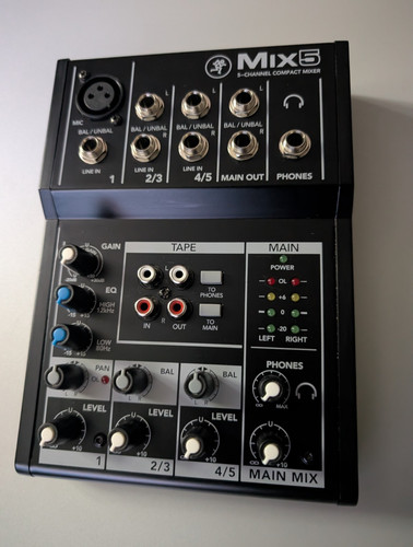 Mackie mix5 kompaktmixer - mix5,
